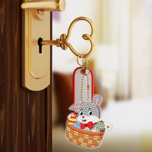 Load image into Gallery viewer, 5pcs Rabbit Double Sided Keychain