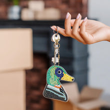 Load image into Gallery viewer, 5pcs Chicken Double Sided Keychain