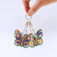 Load image into Gallery viewer, 5pcs Butterflies Double Sided Keychain