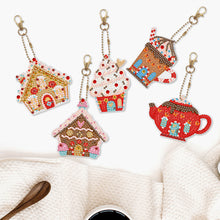 Load image into Gallery viewer, 5pcs Ice Cream Double Sided Keychain