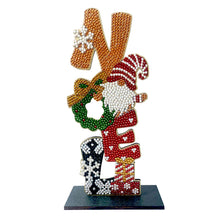 Load image into Gallery viewer, Halloween/Christmas Single Sided Wooden Desktop Ornaments