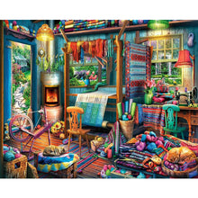 Load image into Gallery viewer, Woven House-Full Drill Diamond Painting