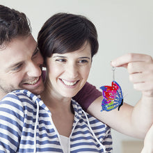 Load image into Gallery viewer, 8pc Hummingbird and Butterfly Double-Sides Keychain