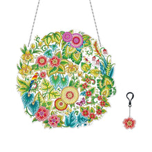 Load image into Gallery viewer, 5D DIY Diamond Painting Wreath Kit Special Shape Drill Rhinestone Garland Craft