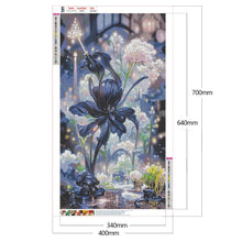 Load image into Gallery viewer, Black Rose-Full Drill Diamond Painting-40x70cm
