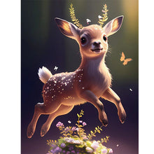 Load image into Gallery viewer, Deer-Full Drill Diamond Painting