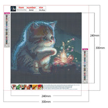 Load image into Gallery viewer, Cat-Full Drill Diamond Painting