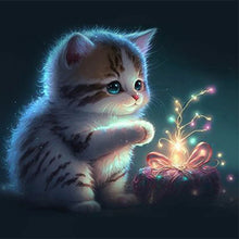 Load image into Gallery viewer, Cat-Full Drill Diamond Painting