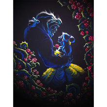 Load image into Gallery viewer, Beauty And The Beast-Full Round Diamond Painting-30x40cm