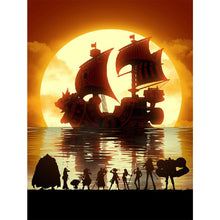 Load image into Gallery viewer, Beauty And The Beast-Full Round Diamond Painting-30x40cm