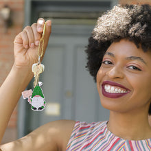 Load image into Gallery viewer, 12pcs Santa Claus Christmas Double Sided Keychain