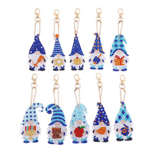 Load image into Gallery viewer, 10pcs Gnome Single Sided Keychain