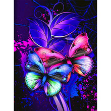 Load image into Gallery viewer, Dark Butterfly-Full Drill Diamond Painting