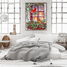 Load image into Gallery viewer, Christmas Bird-Full Round Diamond Painting-30x40cm