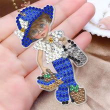 Load image into Gallery viewer, 6pcs Doll Double Sided Keychain