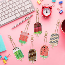 Load image into Gallery viewer, 6pcs Ice Cream Double Sided Keychain