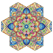 Load image into Gallery viewer, 7pcs/set-Night Sky-Wooden Diamond Coaster