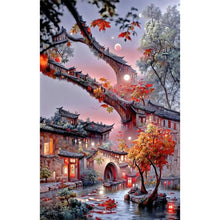 Load image into Gallery viewer, Flower Manor-Full Drill Diamond Painting-40x60cm