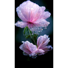 Load image into Gallery viewer, Water Droplet Flower-Full Drill Diamond Painting-40x70cm
