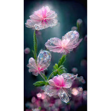 Load image into Gallery viewer, Water Droplet Flower-Full Drill Diamond Painting