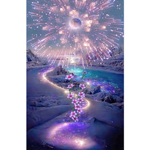 Load image into Gallery viewer, Purple Dream-Full Drill Diamond Painting-40x70CM