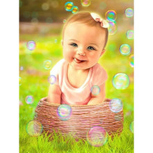 Load image into Gallery viewer, Girl-Full Drill Diamond Painting