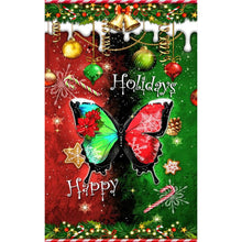 Load image into Gallery viewer, Holiday Butterfly-Full Drill Diamond Painting-40x70CM