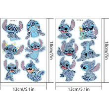 Load image into Gallery viewer, 2pcs DIY Diamond Painting Cartoon Stickers