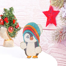 Load image into Gallery viewer, Penguin Single Sided Wooden Desktop Ornaments
