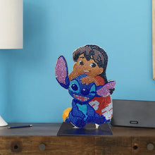 Load image into Gallery viewer, Stitch Single Sided Wooden Desktop Ornaments