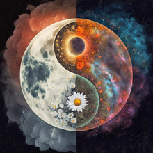 Load image into Gallery viewer, Diagram Of The Universe-Full Round Diamond Painting-30x30cm