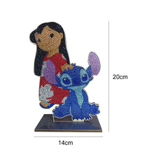 Load image into Gallery viewer, Stitch Single Sided Wooden Desktop Ornaments