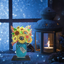 Load image into Gallery viewer, Family Bouquet Single Sided Wooden Desktop Ornaments