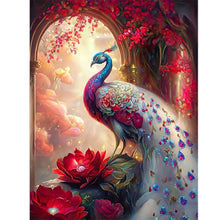 Load image into Gallery viewer, Peacock-Full Drill Diamond Painting