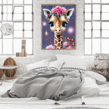 Load image into Gallery viewer, Giraffe-Full Drill Diamond Painting