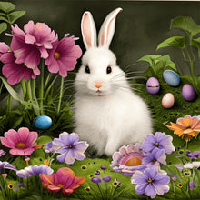 Load image into Gallery viewer, Easter Bunny-Full Round Diamond Painting-30x30cm