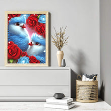 Load image into Gallery viewer, Rose Bluebird-Full Drill Diamond Painting