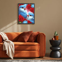 Load image into Gallery viewer, Rose Bluebird-Full Drill Diamond Painting