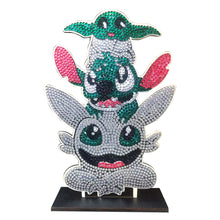 Load image into Gallery viewer, Mickey/Pikachu/Yoda Single Sided Wooden Desktop Ornaments