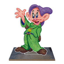 Load image into Gallery viewer, Dwarf Single Sided Wooden Desktop Ornaments