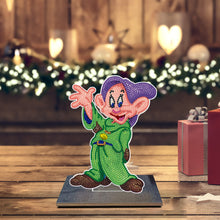 Load image into Gallery viewer, Dwarf Single Sided Wooden Desktop Ornaments