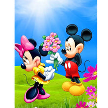 Load image into Gallery viewer, Mickey Mouse-Full Round Diamond Painting-30x40cm