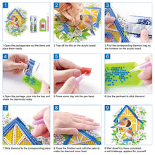 Load image into Gallery viewer, 6pcs Butterfly Double Sided Keychain