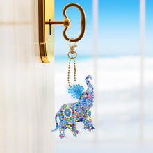 Load image into Gallery viewer, 6pcs Elephant Double Sided Keychain