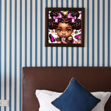 Load image into Gallery viewer, Girl-Full Round Diamond Painting-30x30cm