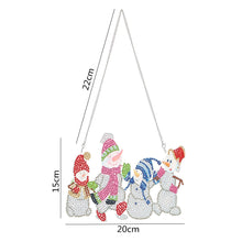 Load image into Gallery viewer, Christmas-Diamond Painting Door Pendant