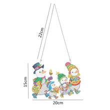 Load image into Gallery viewer, Christmas-Diamond Painting Door Pendant