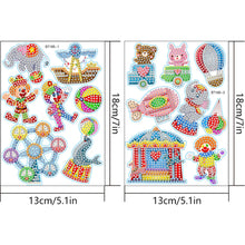 Load image into Gallery viewer, 2pcs DIY Diamond Painting Cartoon Stickers