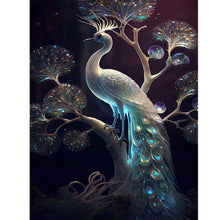 Load image into Gallery viewer, Peacock-Full Round Diamond Painting-30x40cm