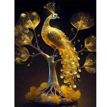 Load image into Gallery viewer, Peacock-Full Round Diamond Painting-30x40cm